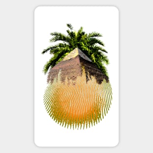 Palm Pyramid Desert Spirit Magnet